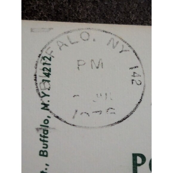 General View Niagara Falls Oneida Tower Hi Kids 1976 Ohio 9c Stamp Postcard - Picture 8 of 9